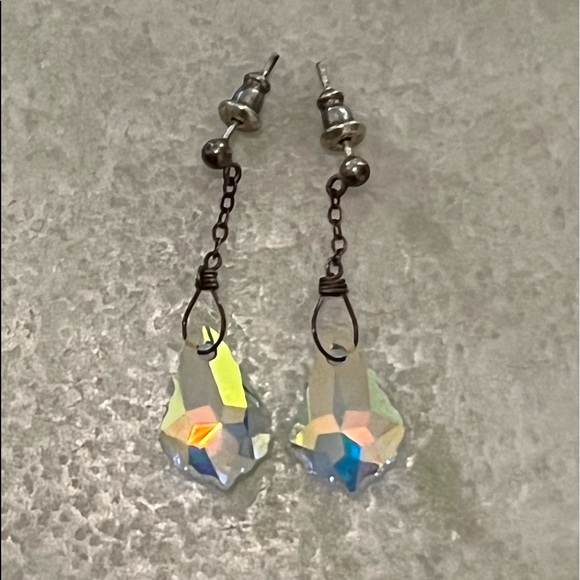 Earrings crystal drop - Picture 1 of 3